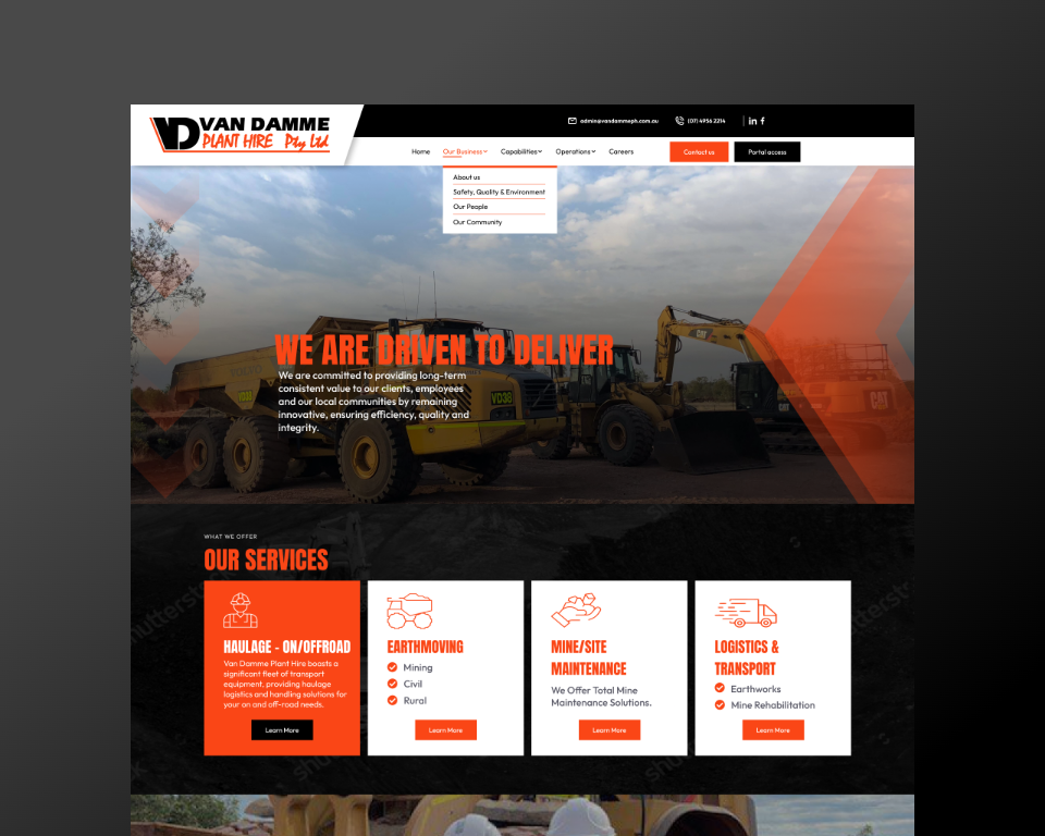 Van Damme Plant Hire